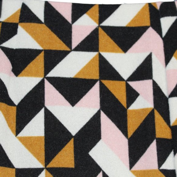 Maeve Anthropologie Small Tanya Geometric Abstract Midi Knit Skirt Pullon Womens - Picture 11 of 15